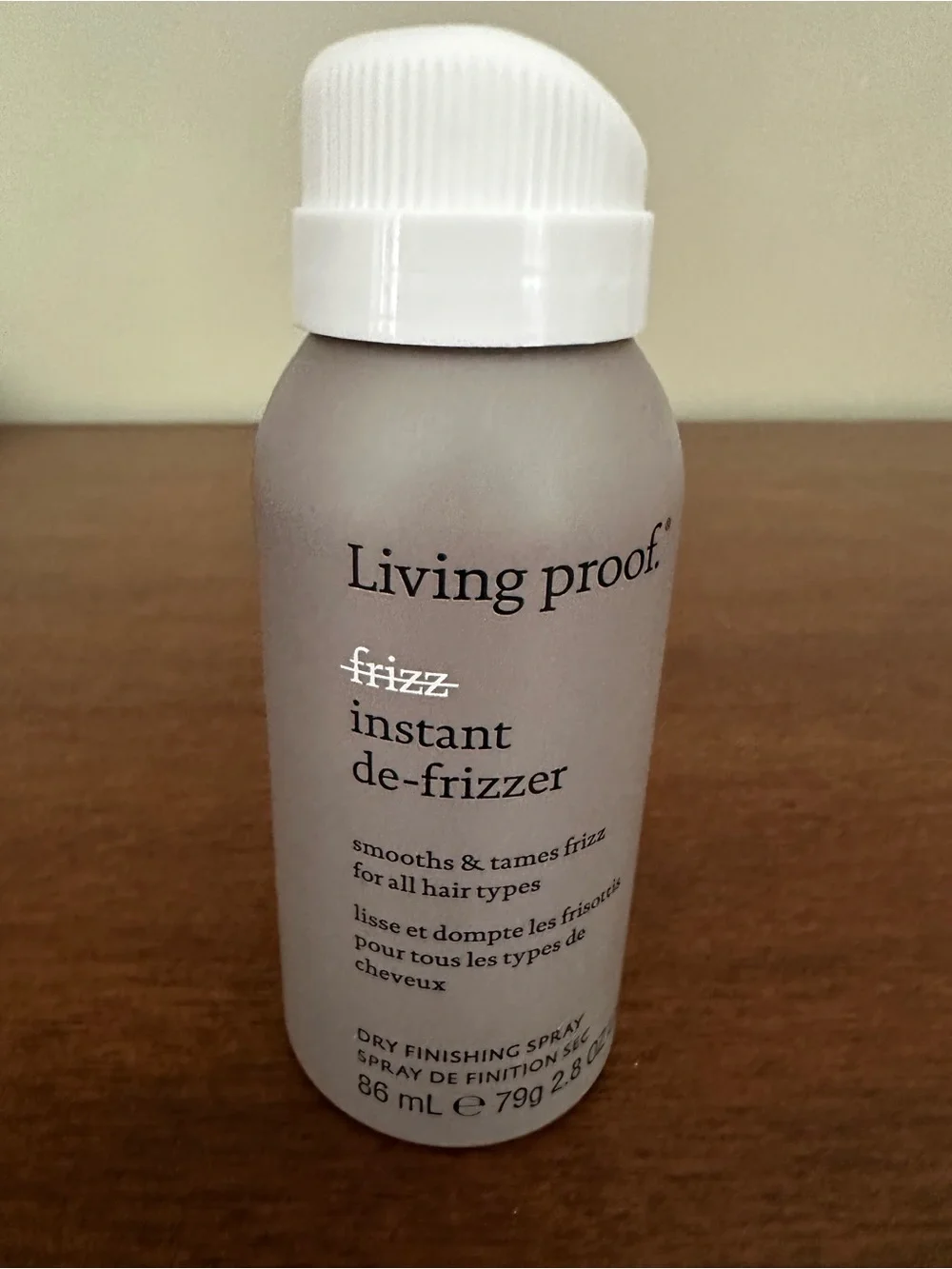 Living Proof No Frizz Instant De-Frizzer Dry Finishing Conditioning Spray 2.8 oz